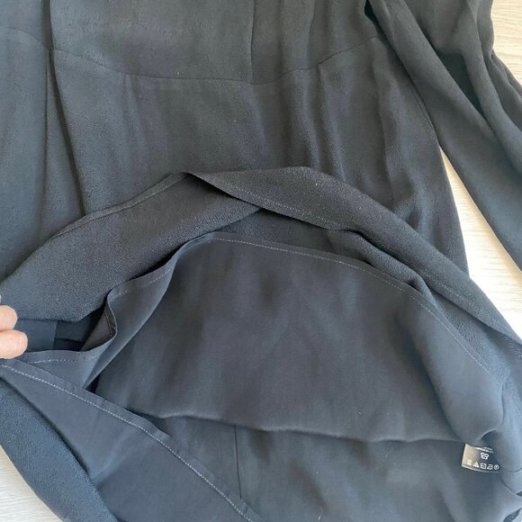 Aritzia Sunday Best Delilah Long Sleeve Mini Dress Size M Vamp Grunge Witchcore - Picture 5 of 10